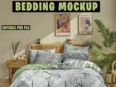 Bedding Mockup