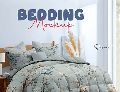 Bedding Mockup bed bedding beddingmockup bedroom bedset