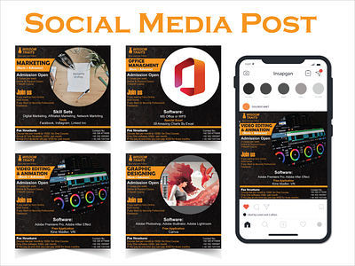 Social Media Post ads branding design graphic design illustration instagram post social media post vector