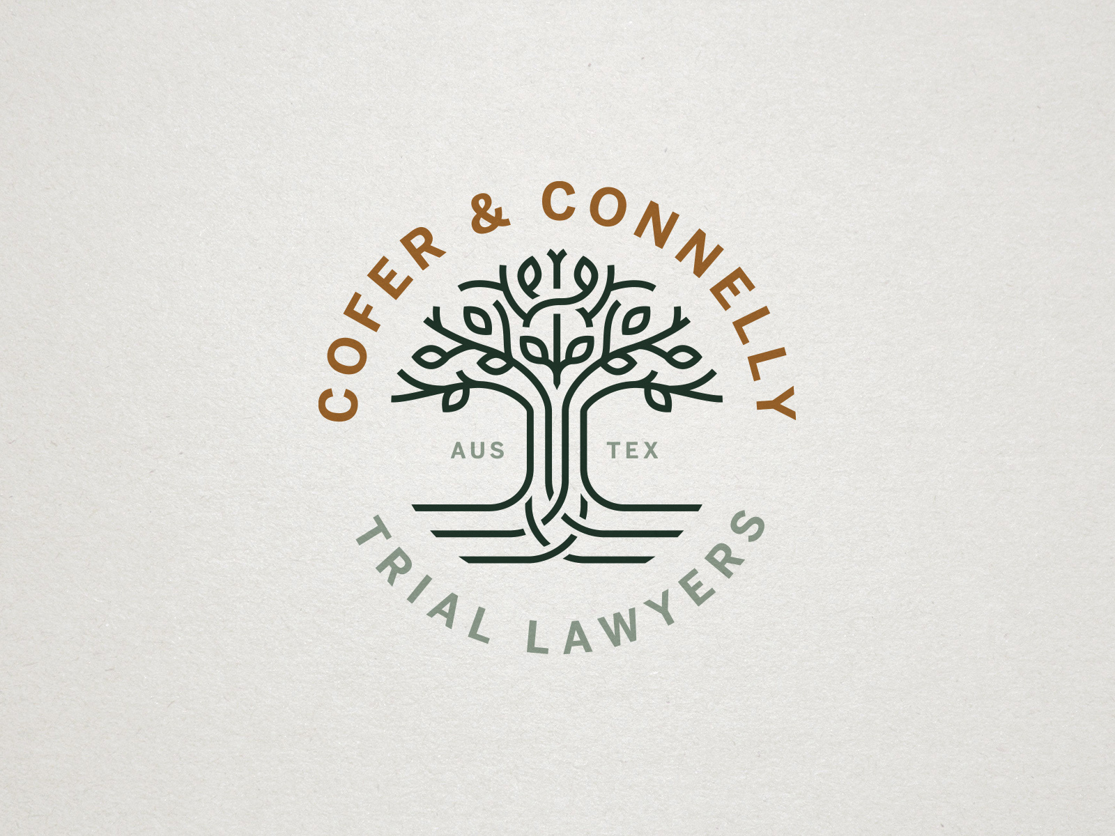 Cofer & Connelly Logo Design by Caitlin McClure on Dribbble