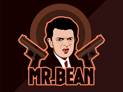 Mr.Bean Mascot Logo (Gaming)