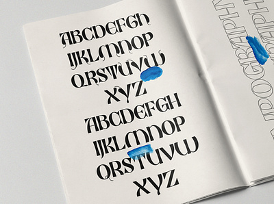 ED Black Orchid branding elegant font graphic design hand lettering illustration lettering logo minimalist typography