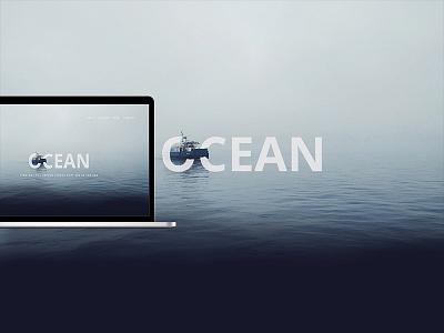 ocean | web design landing page uiux web web design web inspiration