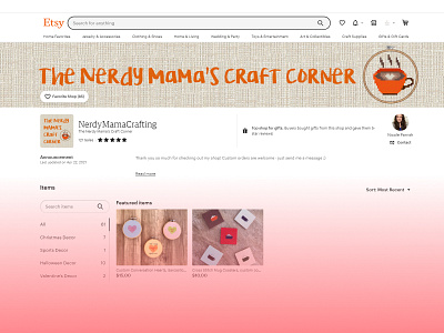 Etsy Icon & Banner Design