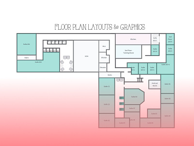 Floor Plan Layouts, Maps, & Graphics