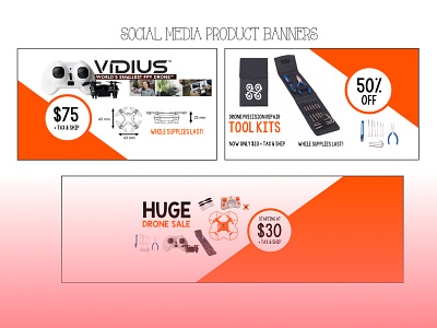 Social Media Product Banners