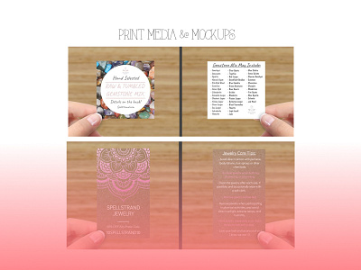 Print Media Design & Mockups