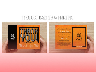 Product Inserts & Printing