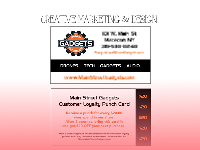 Creative Marketing & Design