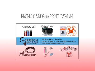 Promo Cards & Print Design