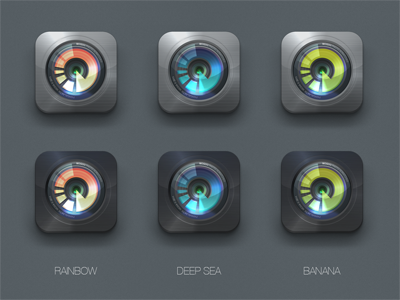 iOS camera icon | vary by Borbás Geri on Dribbble