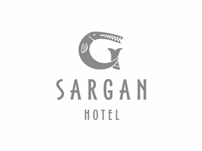 SARGAN • HOTEL • LOGO branding design logo vector