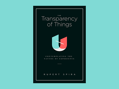 The Transparency of Things: book cover redesign book cover duality nonduality spirituality symbol