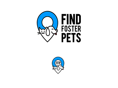 Find Foster Pets design icon logo vector