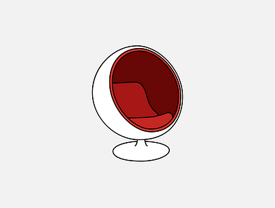 Mid Century Egg Chair chair egg mid century mid century midcentury modern