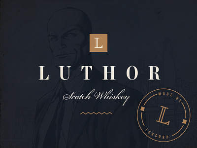 Lex Luthor Scotch Whiskey