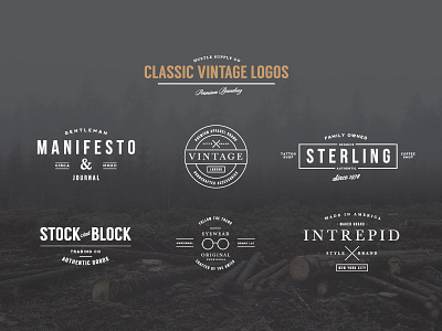 Classic Vintage Logo Kit