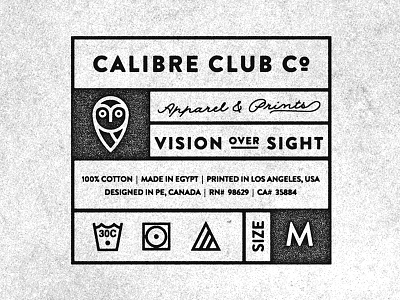 Calibre Club has launched! badge branding bundle icon logo minimalist retro type typography vintage