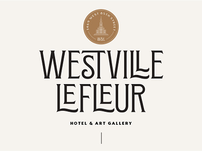 Westville LeFleur Logo - Hatchet & Arrow Typeface