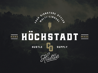 Höchstadt Typeface