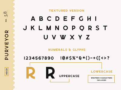 Purveyor - 8 Fonts Included