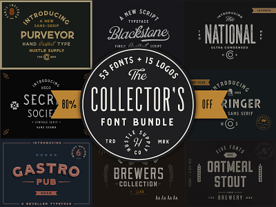 The Collector's Font Bundle
