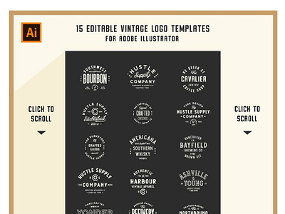 The Collector's Font Bundle badge beer branding font hipster label logo logotype patch retro rum typography vintage whiskey