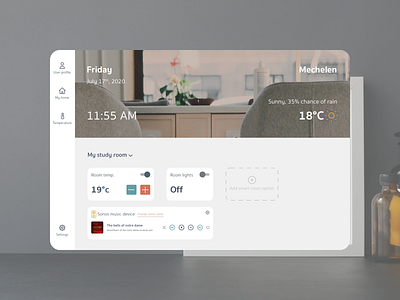 Daily UI - home monitoring dashboard