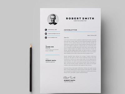 New Resume Cover Letter Template