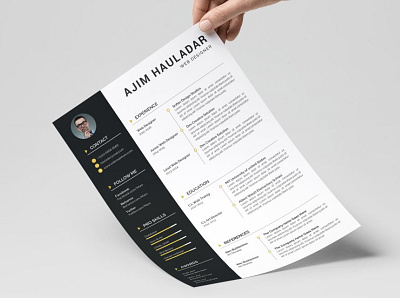 Creative Resume Template teachers resume