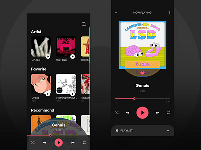 Daily UI Challenge 09 - Music Player