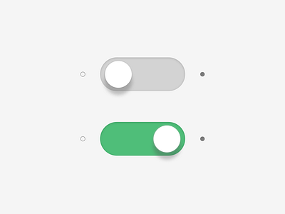 Daily UI Challenge 15 - On/Off Switch button dailyui dailyuichallenge day15 graphic design on offswitch photoshop simple ui uiux