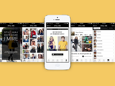 STILI IME - app app application design fashion mobile ui ux