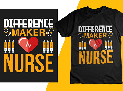 Nurse T-shirts design t shirt design tshirt typography t shirts design vector