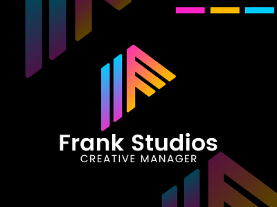 Frank Studios Logo design branding gfxwithahsan graphic design