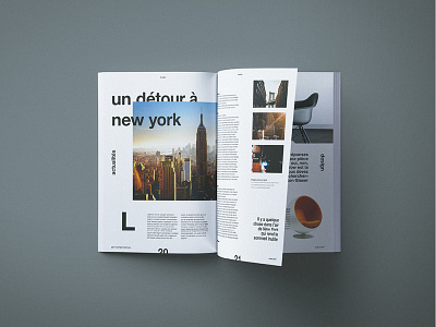 New York architecture architecture magazine clean cover editorial design grid helvetica layout less is more magazine minimalism typography