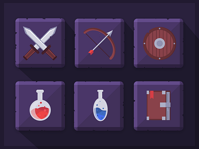 RPG icons 