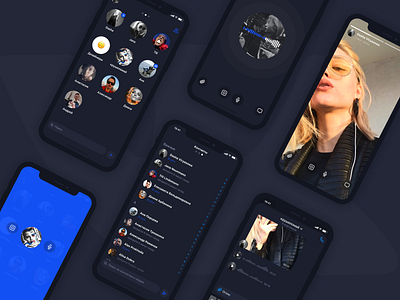 Vk Messenger App Concept