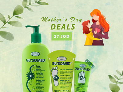 mother's Day promotion branding graphic design
