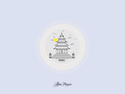 Nyatapola - Nepal (Vector Art) art designs graphics illustrator kathmandu nepal nyatapola temple