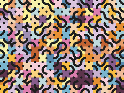 Ordered Chaos: Part II generative pattern processing wallpaper