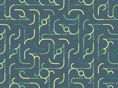 Syclone generative pattern processing wallpaper