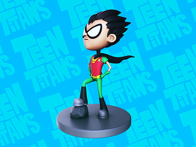 Teen Titans: Robin robin teen titans zbrush