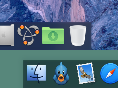 Graphite Diffuse Dock for OS X