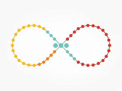 Rainbow Infinity circles gradient helix infinity rainbow rainbow infinity