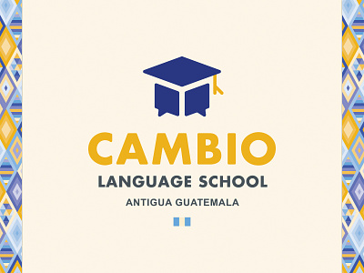 Cambio - Brand branding cambio guatemala identity language logo mark school spanish
