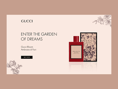 Gucci bloom design concept