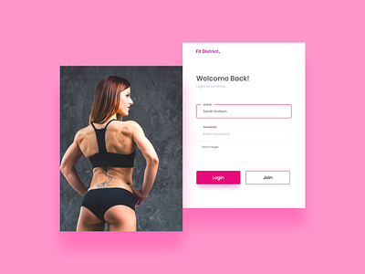 Women Fitness Site -  Weekend UI