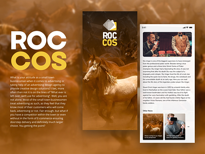 Roccos - Blog App