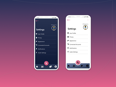 Daily UI 7 - Settings app design ui ux